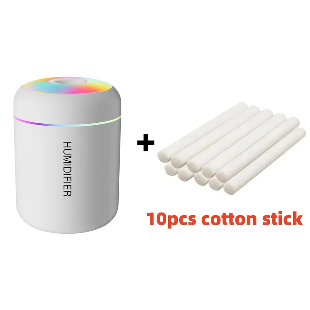 MistAura Mini USB Humidifier – Car & Home Aroma Diffuser