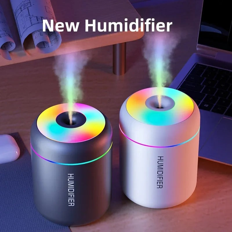 MistAura Mini USB Humidifier – Car & Home Aroma Diffuser