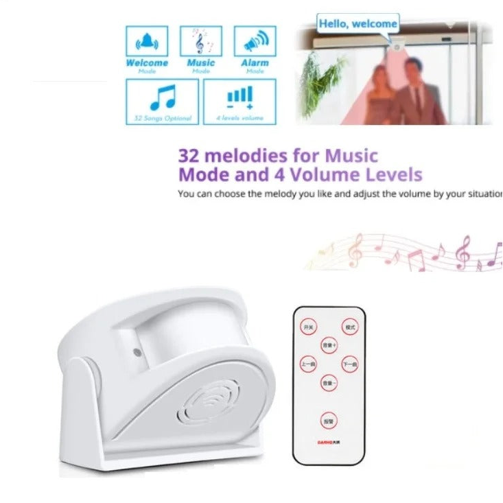 Darho Wireless Motion Sensor Doorbell