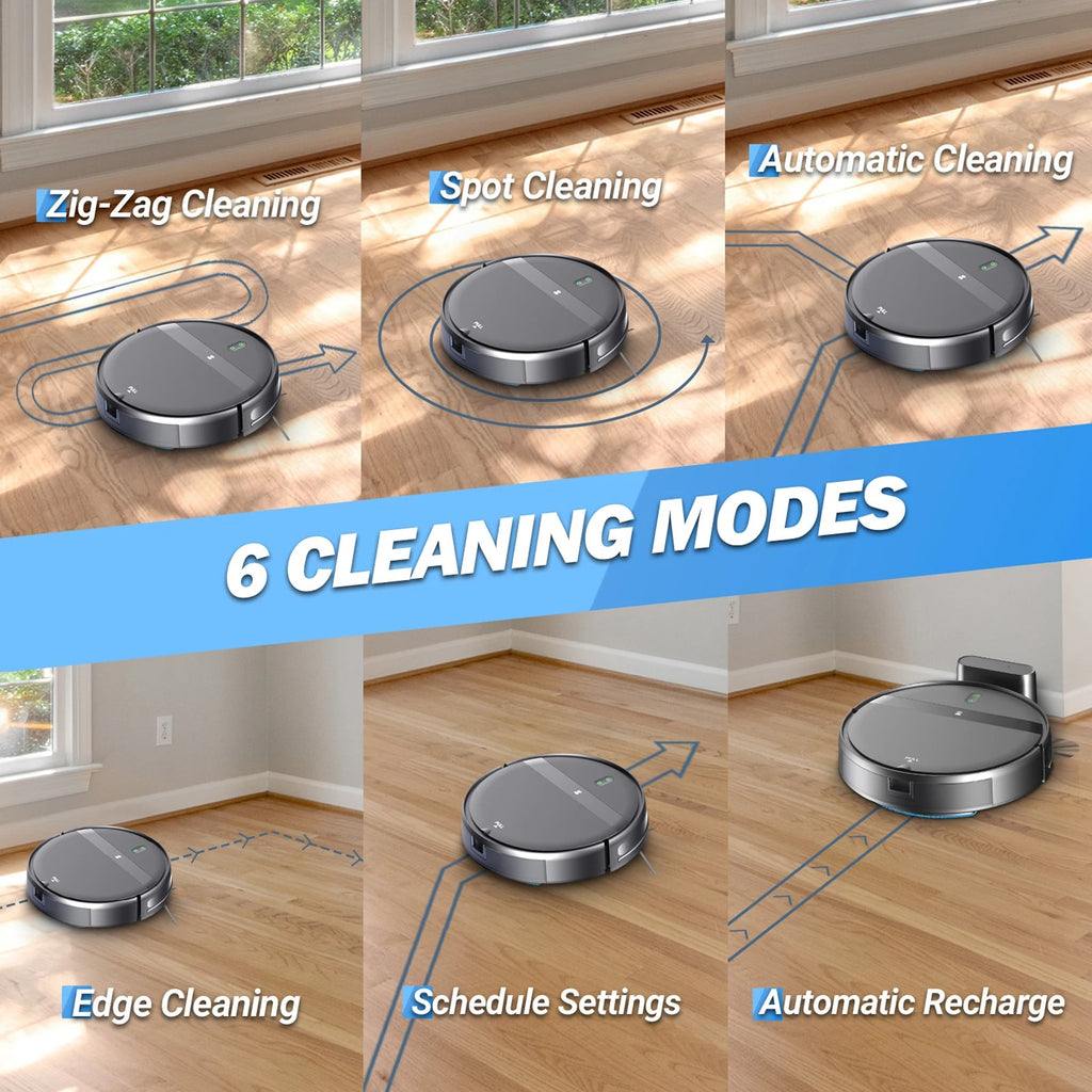 Saerke G20 Smart Robot Vacuum – 3-in-1 Sweep, Mop & Suction