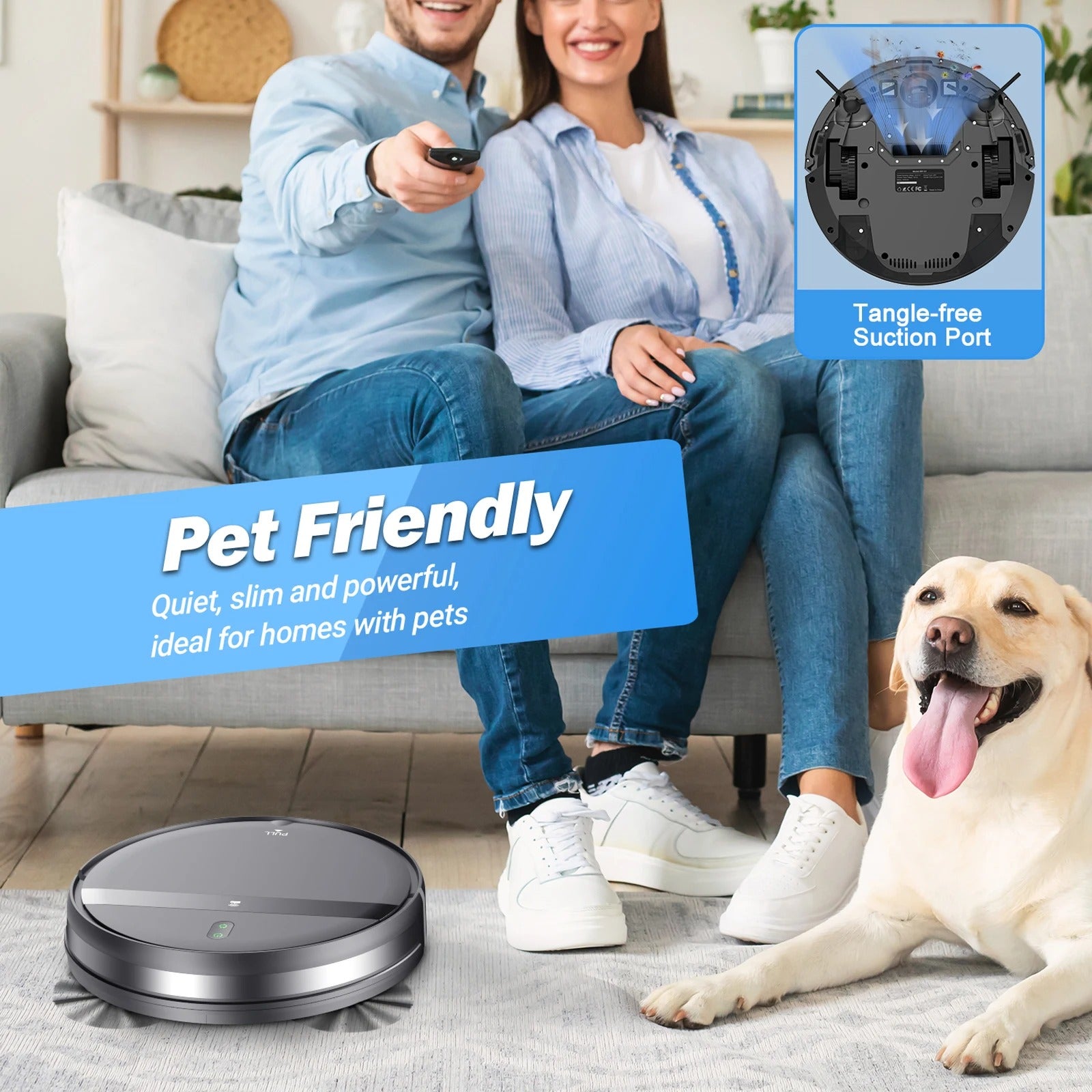 Saerke G20 Smart Robot Vacuum – 3-in-1 Sweep, Mop & Suction