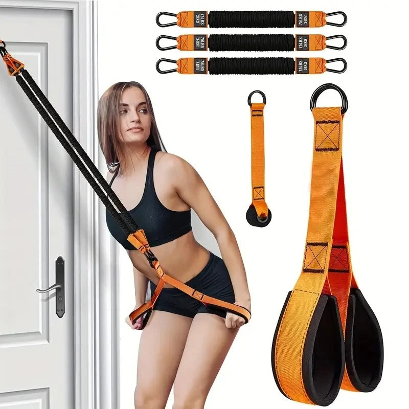 FlexPro Resistance Belt – Home Fitness & Training Assistant
