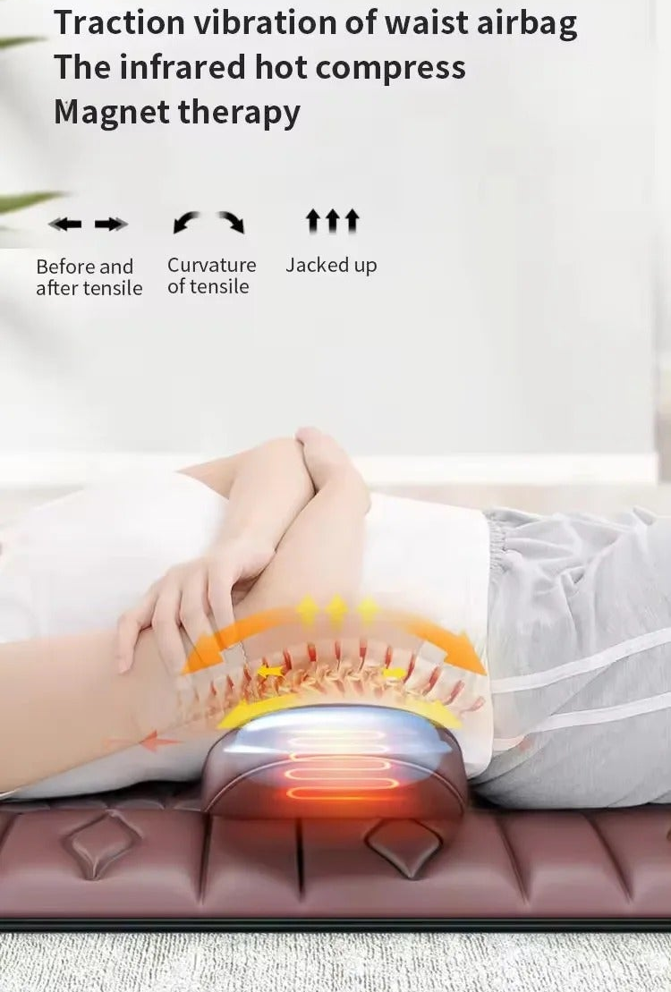 Full Body Heating Massage Mat – Stress Relief Cushion