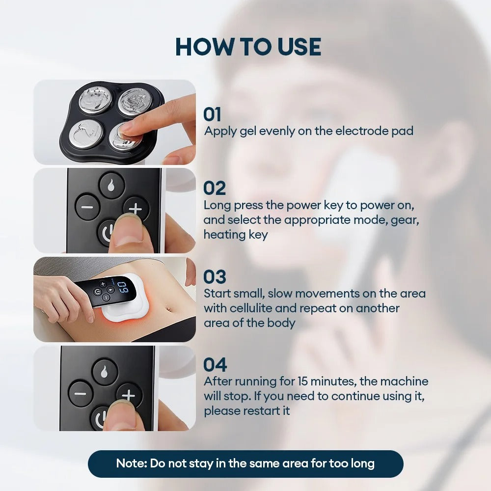 Electric Abdomen Massage EMS Body Sculpting Massager – Full Body Slimming & Toning Device