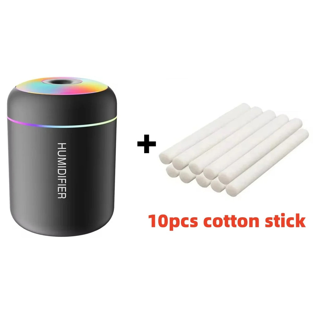 MistAura Mini USB Humidifier – Car & Home Aroma Diffuser
