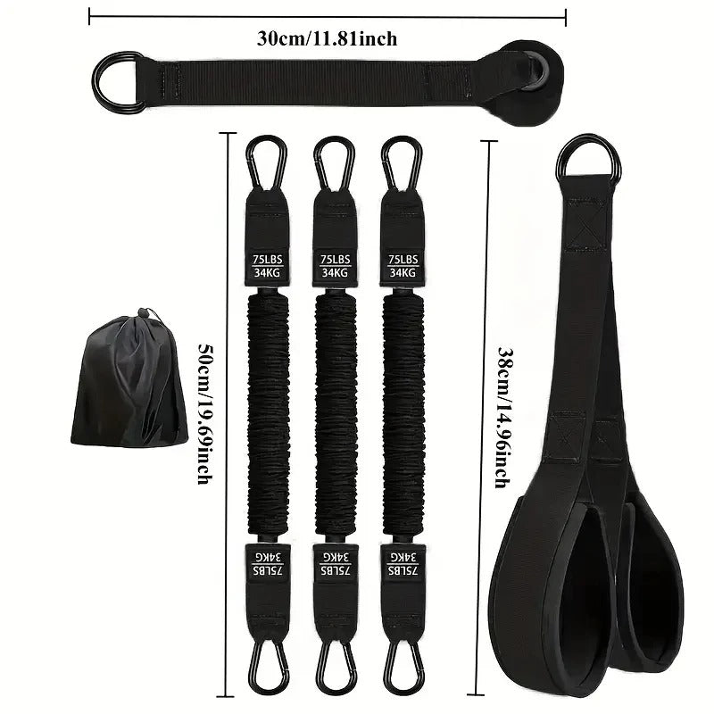 FlexPro Resistance Belt – Home Fitness & Training Assistant