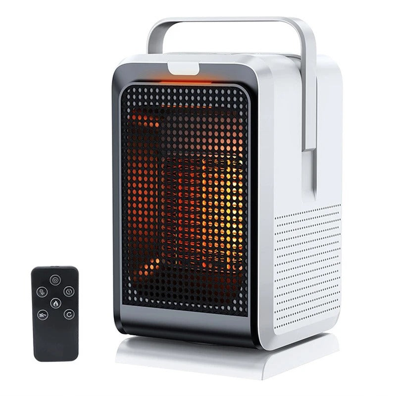 Heater Desktop 1000W Heater Cooling And Heating PTC Speed Belt Remote Control Large Air Outlet Fast Heating Multi Occasion Use